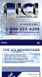 Mobile Screenshot of icicustomparts.com
